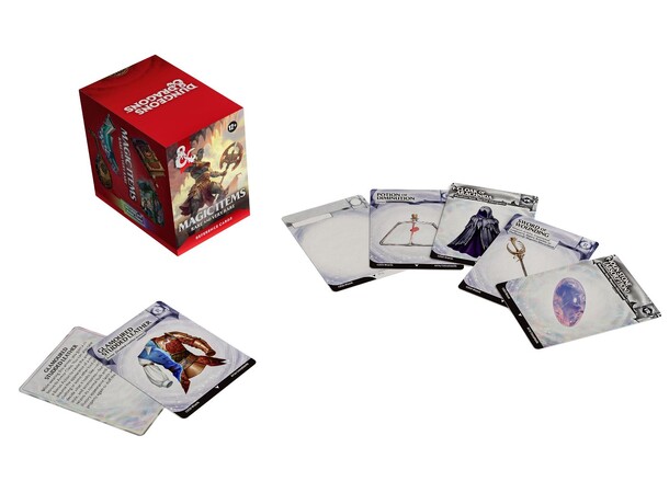 D&D Magic Items Rare & Very Rare Dungeons & Dragons Reference Cards 