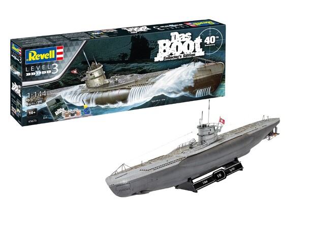 Das Boot Collectors Edition 40th Anniv. Revell 1:144 Byggsats 