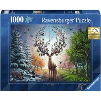 Deer Day & Night 1000 bitar Pussel Ravensburger Puzzle