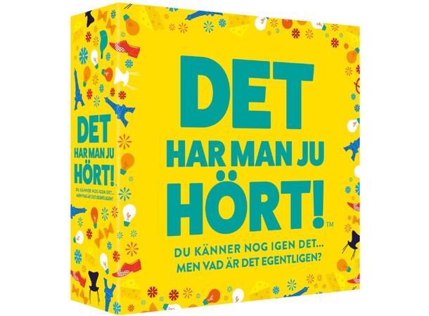 Det har man ju hört Partyspel Svensk utgåva 
