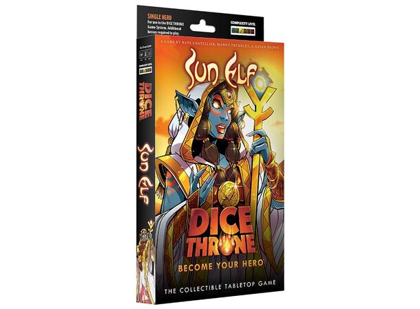 Dice Throne Sun Elf Hero Pack Expansion till Dice Throne 