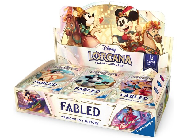 Disney Lorcana Fabled Booster Box 