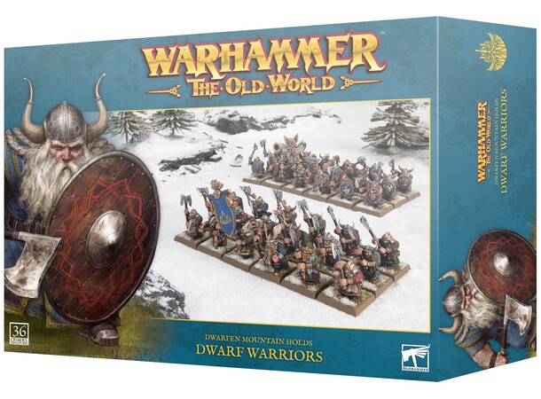 Dwarfen Mountain Holds Warriors Warhammer The Old World 