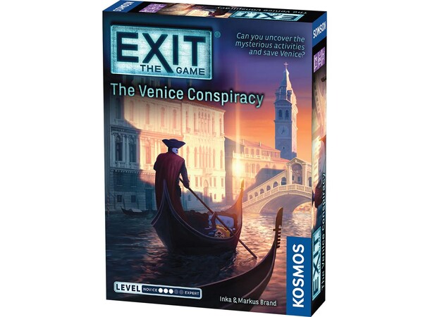 EXIT 16 Konspirationen Venedig Brädspel Svensk utgåva 