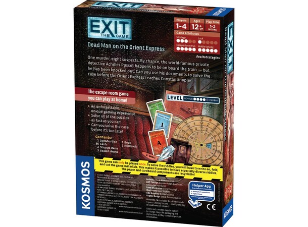 EXIT Dead Man on Orient Express Brädspel 