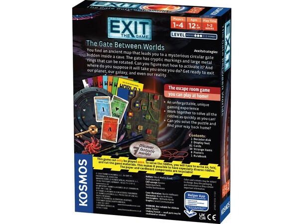 EXIT The Gate Between Worlds Brädspel 