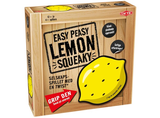 Easy Peasy Lemon Squeaky Partyspill Norsk utgave 