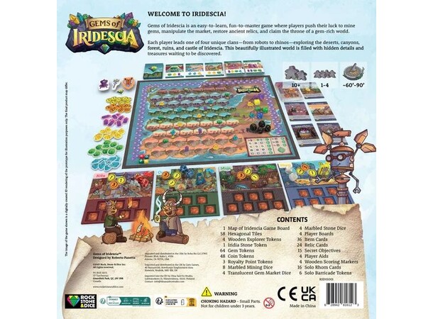 Gems of Iridescia Brädspel Standard Edition 