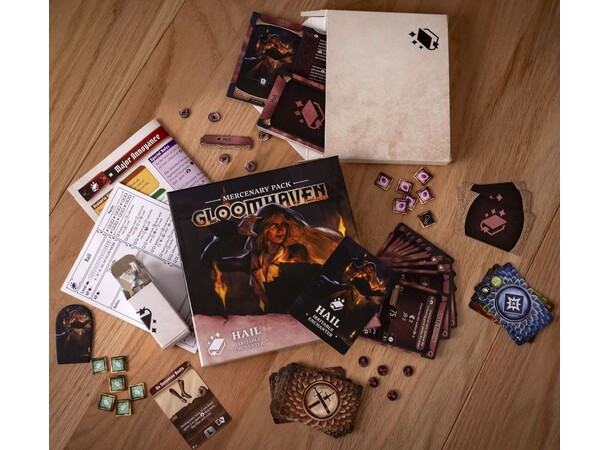 Gloomhaven Hail Irritable Enchanter Mercenary Pack 