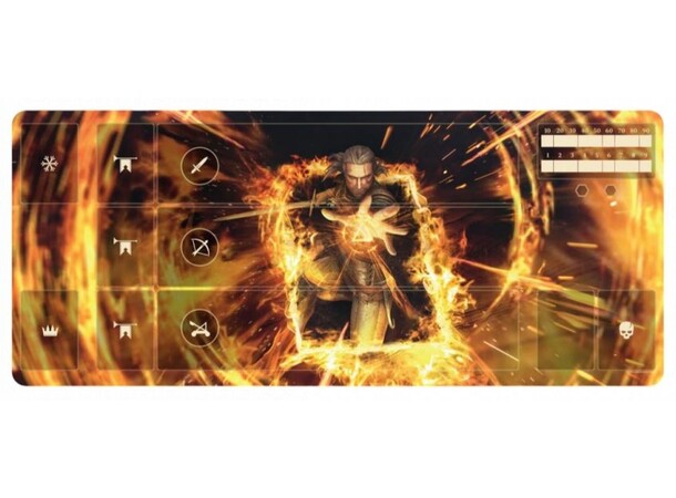 Gwent Playmat Geralt The Legendary Card Game 