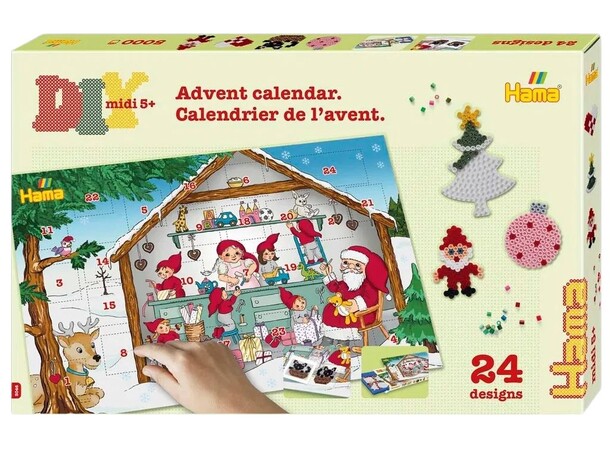 Hama Midi Julkalender 2025 Advent Calendar 