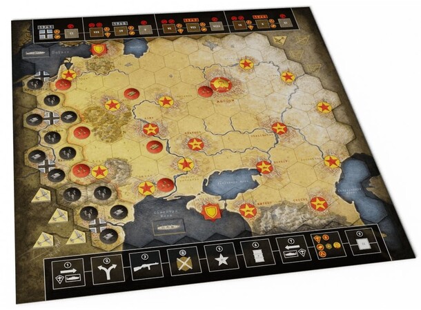 Iron Blood Snow and Mud Brädspel 