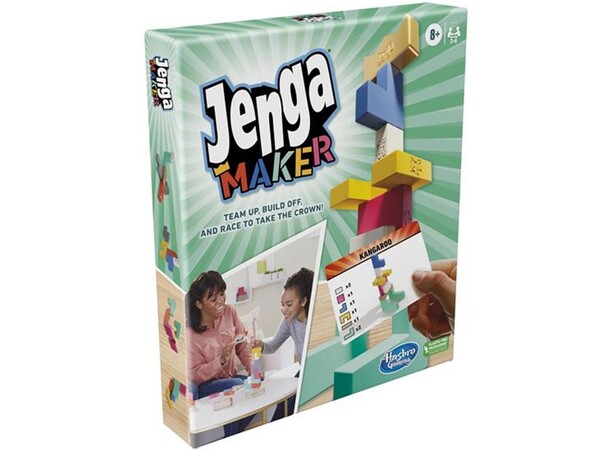 Jenga Maker Brädspel Svensk utgåva 