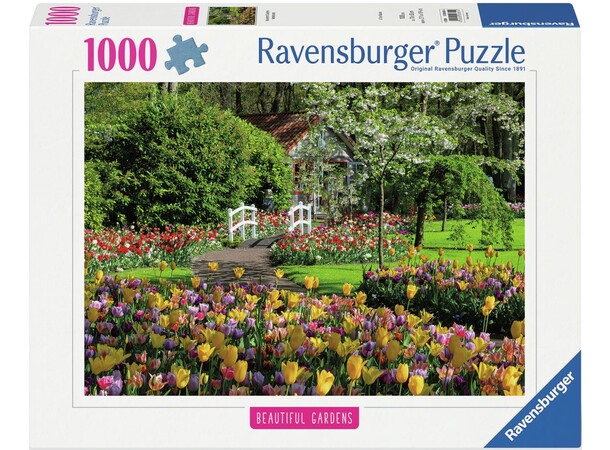 Keukenhof Gardens 1000 bitar Pussel Ravensburger Puzzle 