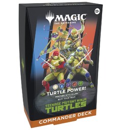 Magic TMNT Commander Deck Turtle Power Teenage Mutant Ninja Turtles