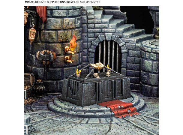 Marvel Crisis Protocol Tomb of Dracula Terrain Pack till Marvel Crisis Protocol 