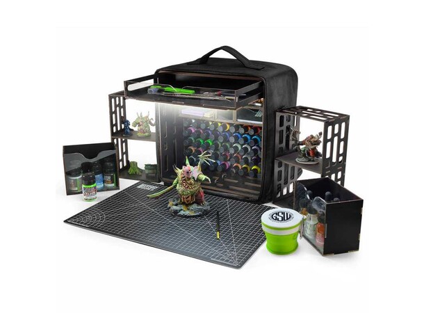 Miniature Portable Paint Station Green Stuff World 