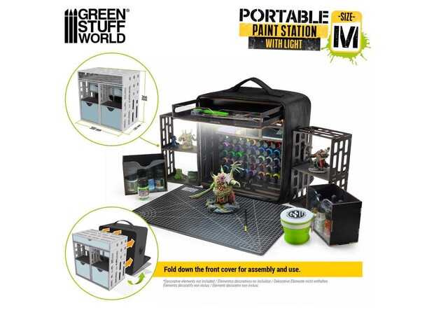 Miniature Portable Paint Station Green Stuff World 