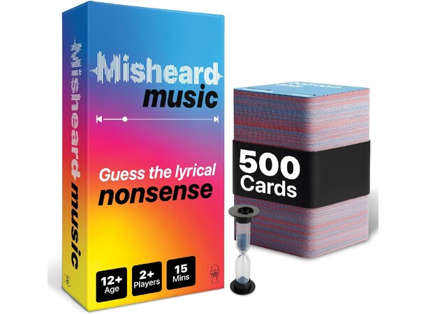 Misheard Music Partyspel 