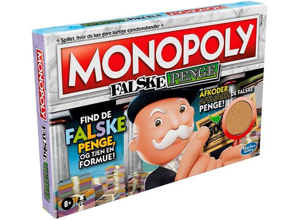 Monopoly Falske Penge - DANSK 