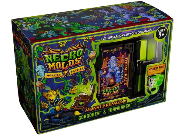 Necromolds Monster Battles MonsterPack 6 Gorgoden and Tormurack 