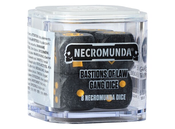 Necromunda Bastions of Law Dice Set 