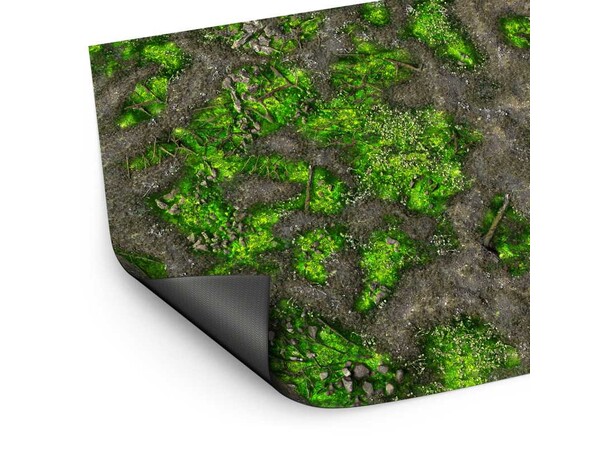 Neoprene Mat 4x6 Boneblight Marsh Green Stuff World - 120 x 180 cm 