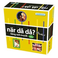 När då då Pocket Sång Musik Frågespel Svensk utgåva