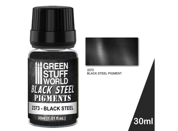 Pigment Black Steel - 30ml Green Stuff World 