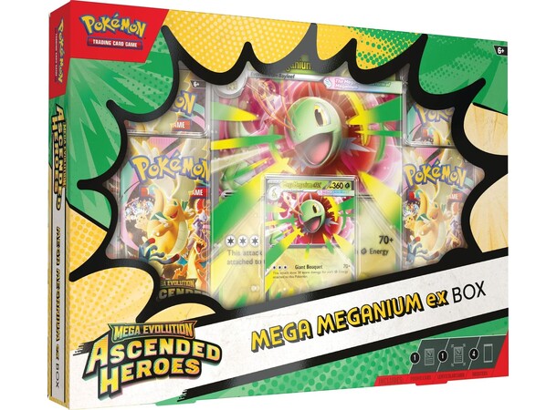 Pokemon Ascended Heroes Mega Meganium ex Box 