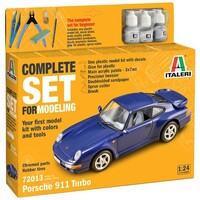 Porsche 911 Turbo Complete Set Italeri 1:24 Byggsats