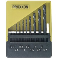 Proxxon Borsett 10stk 0,3-3,2mm 