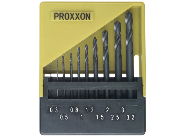 Proxxon Borsett 10stk 0,3-3,2mm 