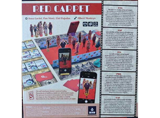 Red Carpet Brädspel 