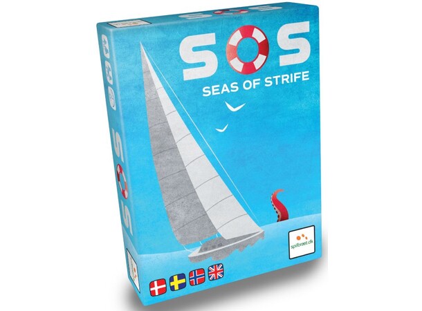 SOS Seas of Strife Kortspel Svensk utgåva 