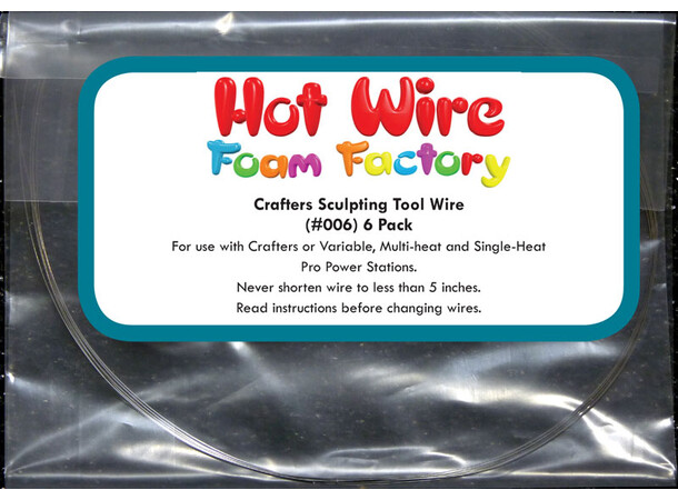 Sculpting Tool Crafters Wires 6 st avbitartrådar 