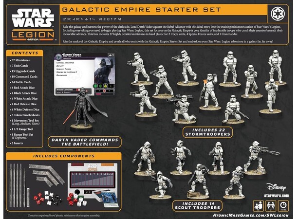 Star Wars Legion Galactic Empire Starter Startpaket 