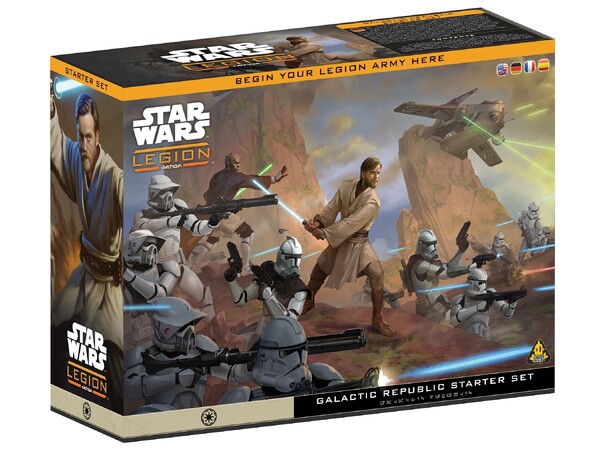 Star Wars Legion Galactic Republic Starter Set 