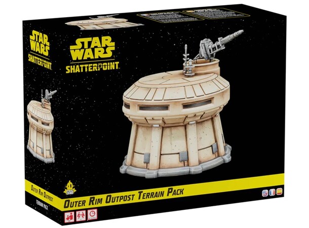 Star Wars Shatterpoint Outer Rim Outpost Terrain Pack till Star Wars Shatterpoint 