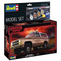 Stranger Things 1985 Chevrolet K5 Blazer Revell 1:25 Byggsats