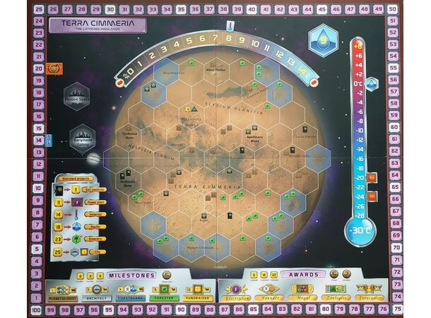 Terraforming Mars Utopia/Cimmeria Exp Svensk utgåva 