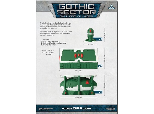 Terräng Eldar Scatter Terrain Battlefield in a Box - Gothic Sector 