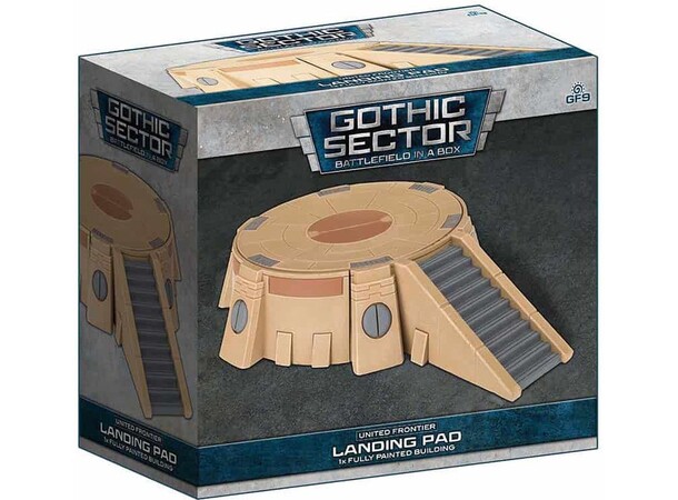 Terräng Landing Pad Battlefield in a Box - Gothic Sector 
