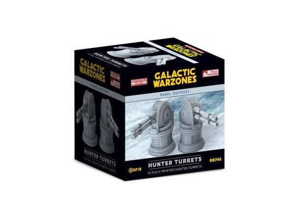 Terräng Rebel Outpost Hunter Turrets Battlefield in a Box - Galactic Warzones 
