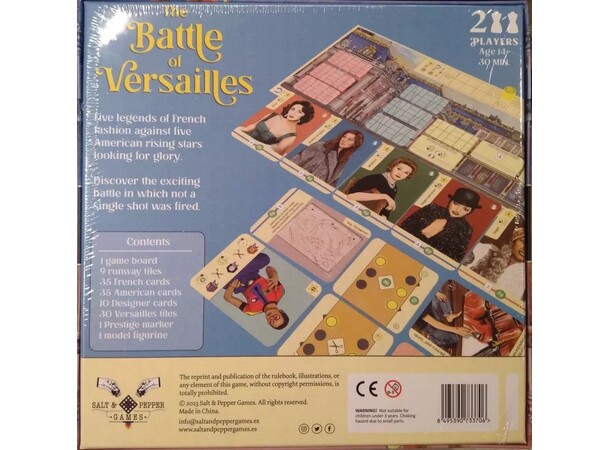 The Battle of Versailles Brädspel 