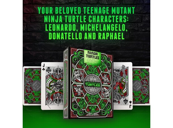 Theory 11 Kortlek TMNT Teenage Mutant Ninja Turtles 