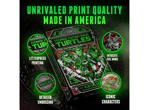 Theory 11 Kortlek TMNT Teenage Mutant Ninja Turtles 