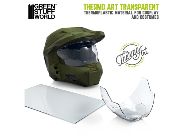 ThermoArt Transparent 375x500mm 0.75mm Green Stuff World 
