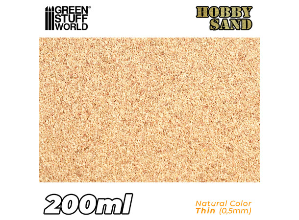 Thin Hobby Sand - Natural 200ml Green Stuff World 