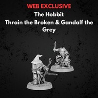 Thrain the Broken & Gandalf the Grey Middle-earth Strategy Battle Game